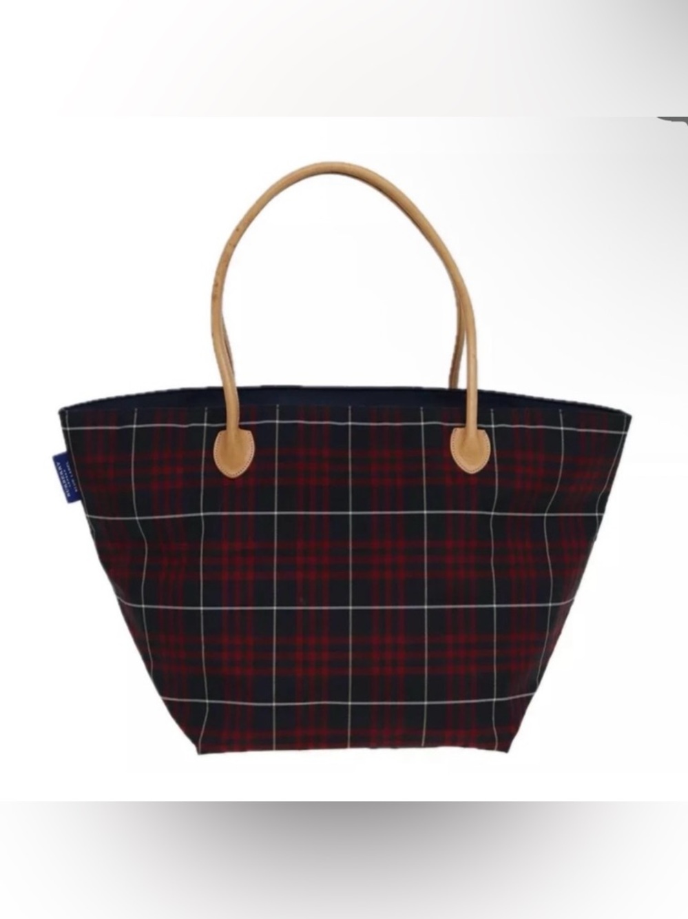 Sale‼️Burberry Blue Label Authentic Black and Red  Tote Bag-Preowned As Is